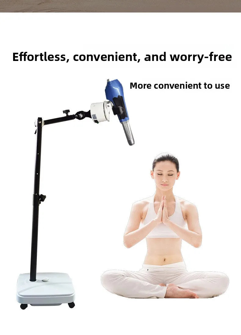 360 Automatic Rotating Physiotherapy Stand Universal Adjustable Mount for Terahertz Light Wave Therapy Device Holder