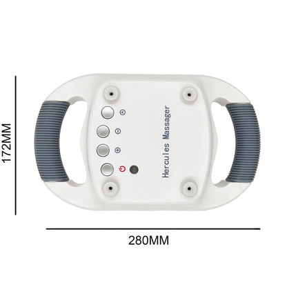 Electric Percussion Massager 4 Heads Deep Tissue Vibration for Neck Back Waist Pain Relief Full Body Muscle Therapy Hammer