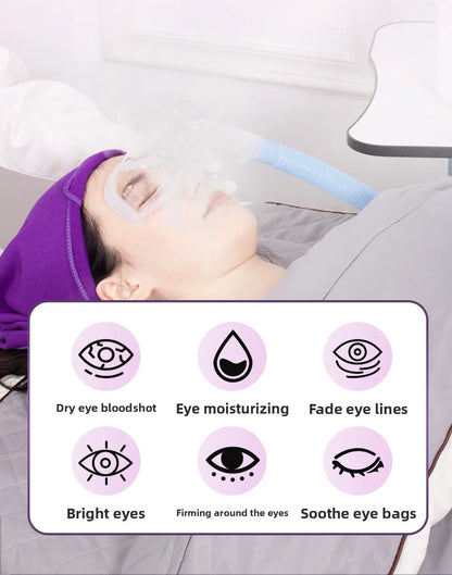Eye Massage SPA Instrument - Fumigation Atomization Heating Hot Compress Drying, Relieving Fatigue and Eye Protection