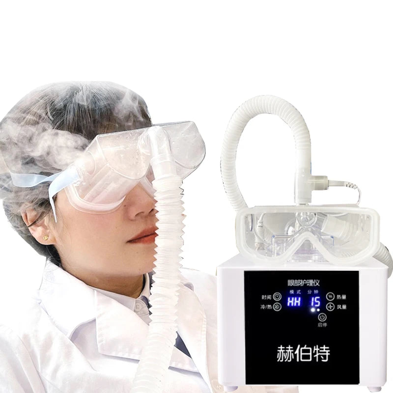 Eye Atomizer SPA Ultrasonic Soothes Improve Dark Circles Spray Cleaning Antibacterial Relief Eye Fatigue Tool for Beauty Salons
