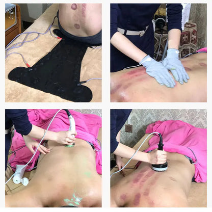 Electrotherapy TCM Meridian Massager - Heated Acupuncture Brush for Body Slimming, Detox & Pain Relief, Portable EMS Therapy