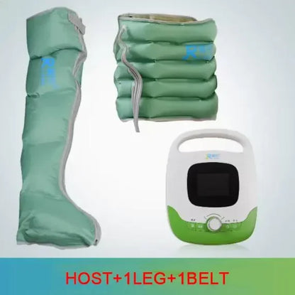 5-Chamber Air Compression Leg & Arm Massager - 6 Modes, Adjustable Intensity for Varicose Veins, Edema Relief & Muscle Recovery