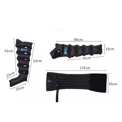Syeosye 6 Cavity Air Compression Massager Leg Foot Circulation Pressotherapy Air Promote Blood Relaxation Pain Relief