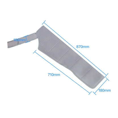 6 Chamber Air Compression Full Body Massager for Muscle Recovery Arms Legs Waist Pain Relief Post-Workout Athlete and Home Use