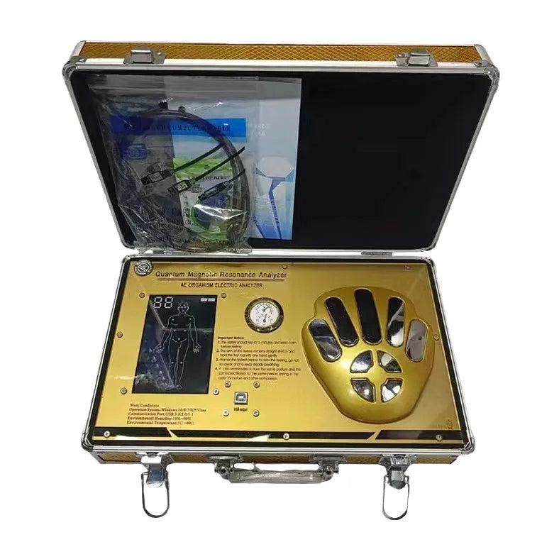 Smart Hand Touch Quantum Resonance Magnetic Analyzer Wellness Scanner Sub-Health Trace Element Monitor 20+ Language Software