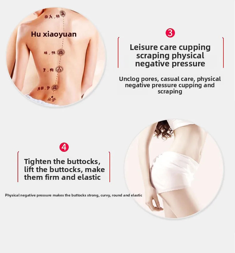Breast Enlargement Instrument Lifting Vacuum Therapy Cellulite Cupping Scrapping Skin Tightening Butt Machine For Body Shaping