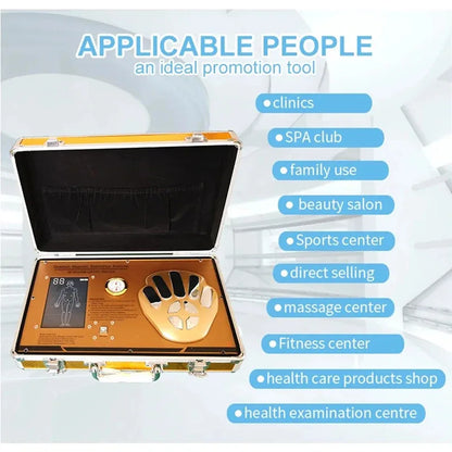 Smart Hand Touch Quantum Resonance Magnetic Analyzer Wellness Scanner Sub-Health Trace Element Monitor 20+ Language Software