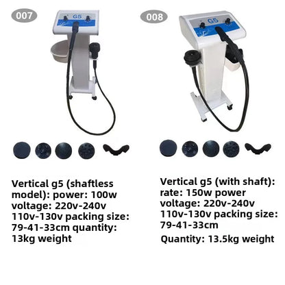 G5 Vibrating Massager Body Slimming Machine Fat Burner Weight Loss Cellulite Removal With 5 Tips High Frenquency Vibrator Device