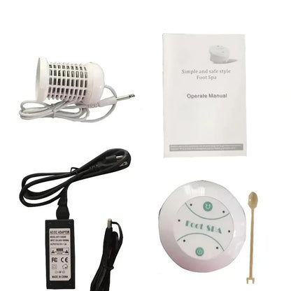 Home Use Ionic Foot Detox Spa Machine with Aqua Cleanse Arrays & Negative Ion Therapy 2 Replacement Arrays for Deep Relaxation