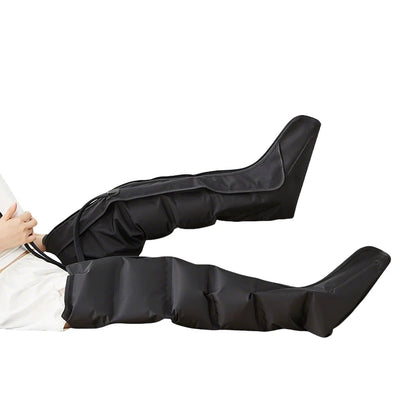 Electric Air Pressure Leg Massager for Kneading & Blood Circulation with Remote Control Deep Relaxation Calf & Foot Therapy