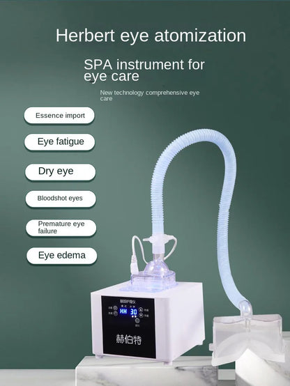 Eye Atomizer SPA Ultrasonic Soothes Improve Dark Circles Spray Cleaning Antibacterial Relief Eye Fatigue Tool for Beauty Salons