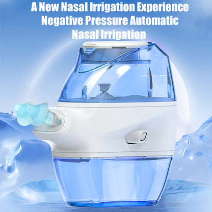 DISIYING Home Nasal Cleaning System - Rechargeable Electric Rinse Device with 2 Modes for Congestion Relief