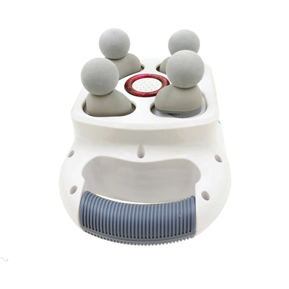 DISIYING Percussion Massage Gun - 4 Heads Deep Tissue Cordless Massager for Muscle Recovery & Therapy