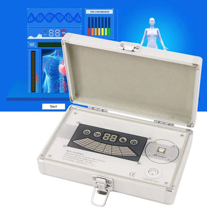 QMR998 Portable Quantum Resonance Magnetic Analyzer Wellness Scanner 103 Reports Multi-Lang Software Win10/11 USB Dongle