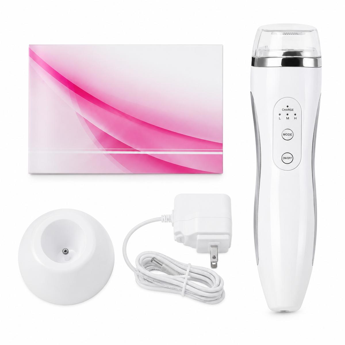 Radio Frequency RF Facial Massager with Rechargeable Design – Multi-Mode Face and Body Beauty Device for Skincare, Relaxation and Home Use