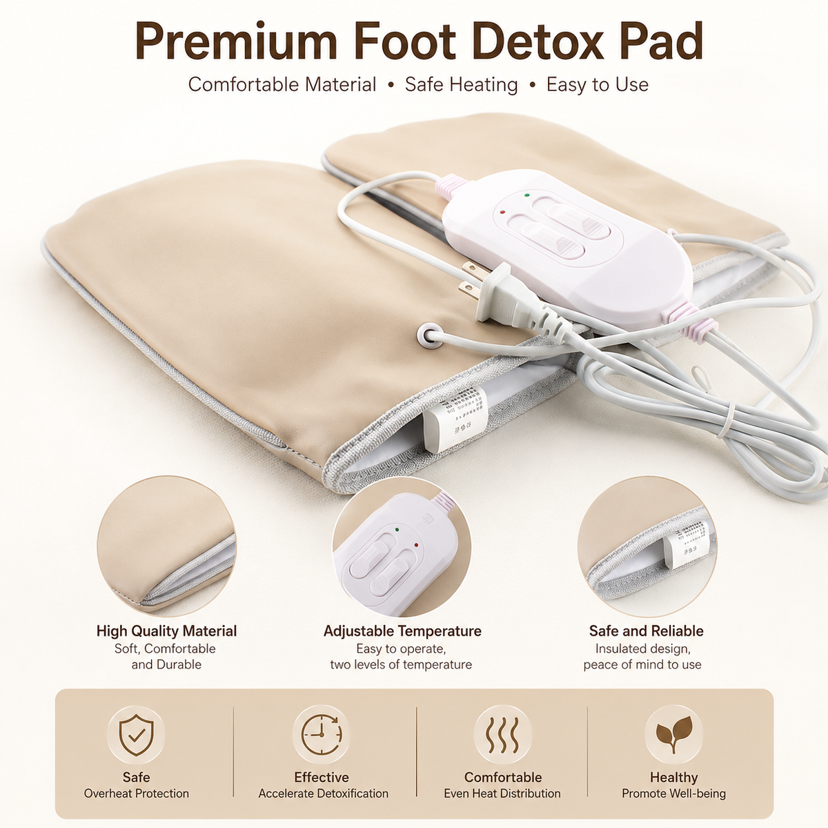 Electric Heated Hand Mitts with Vibration Massage and Far Infrared Function – Reusable Hand Care Gloves for Home Spa, Relaxation and Beauty Care